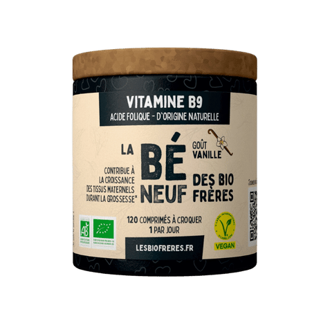 Les Bio Frères - Vitamine B9 Vegan acide folique - 36g