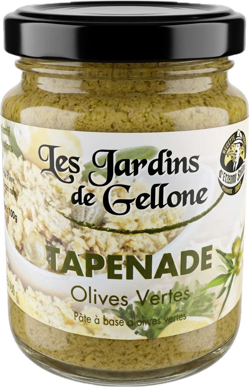 Les Jardins de Gellone - Tapenade olives vertes - 90g - 3025058000021
