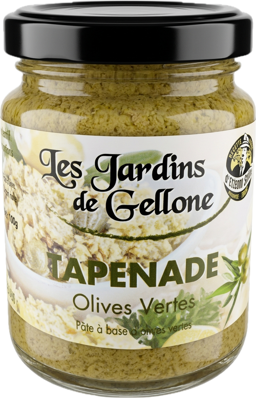 Les Jardins de Gellone - Tapenade olives vertes - 90g - 3025058000021