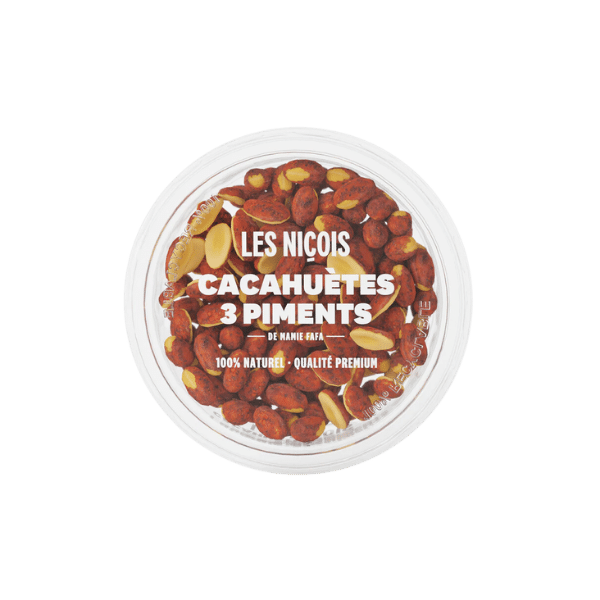 Les Niçois - Cacahuète 3 piments - 110g