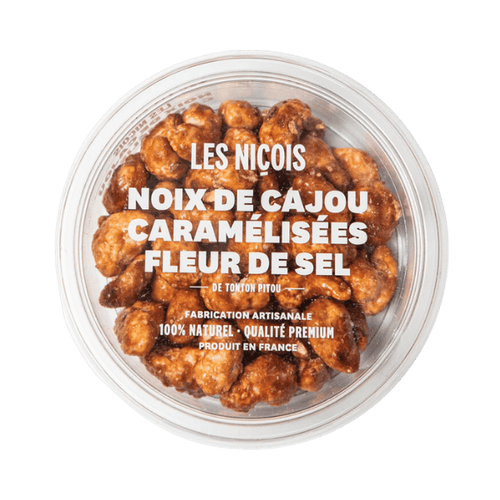 Les Niçois - Noix de cajou caramélisées et fleur de sel - 110g