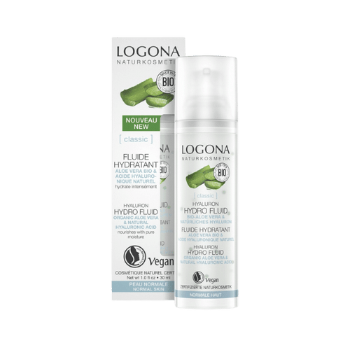 Logona - Fluide hydratant à l'aloe vera bio - 30ml