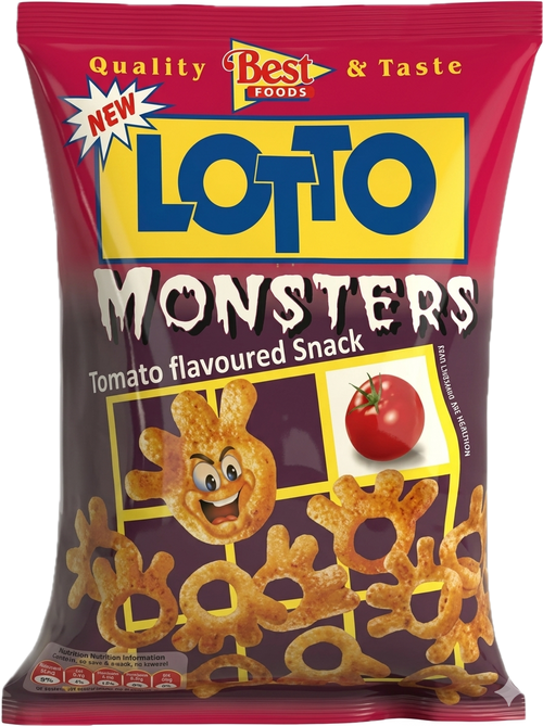 Lotto - Biscuits apéritifs saveur tomate - 80g - 3800024311147