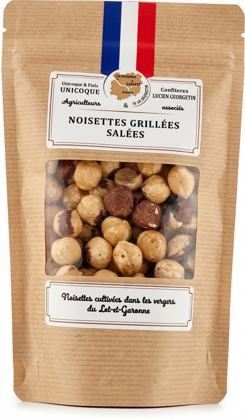 Lucien Georgelin - Noisettes grillées salées - 80g - 3335770010278