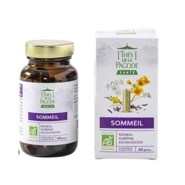 Complément alimentaire sommeil bio - 60 gélules