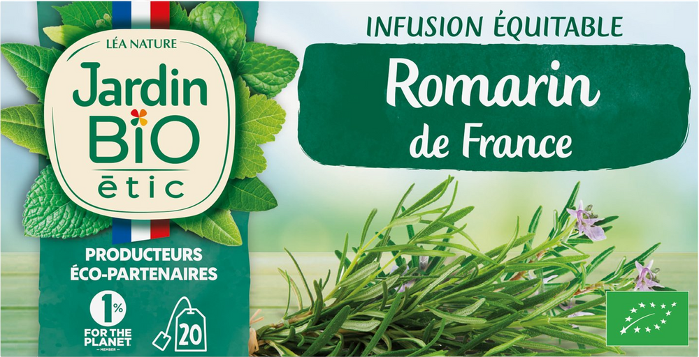 Infusion au romarin bio - 20 sachets