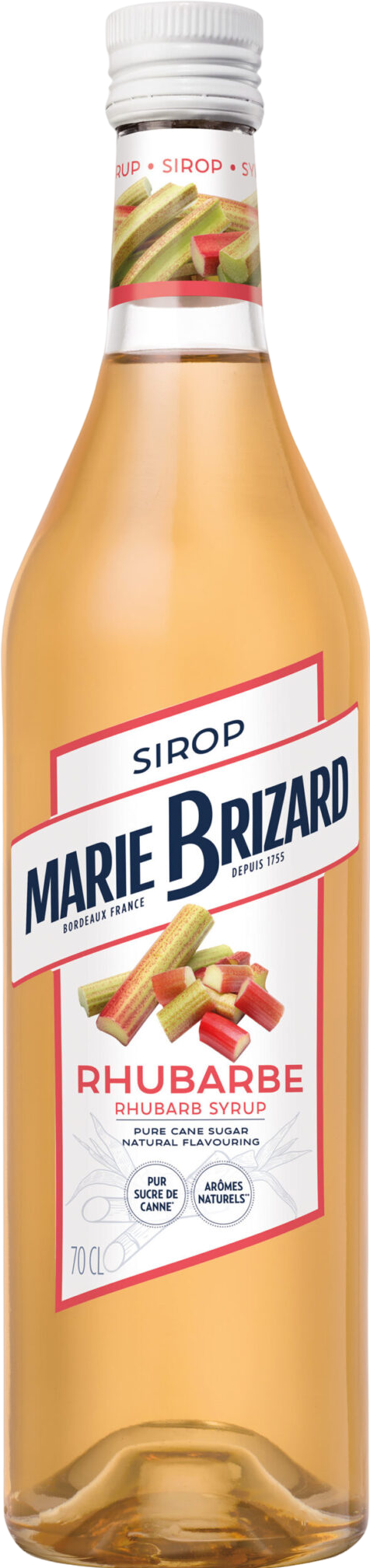 Sirop de rhubarbe - 70cl