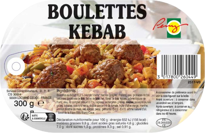Boulettes kebab - 300g