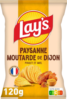 Chips paysanne moutarde poulet miel - 120g