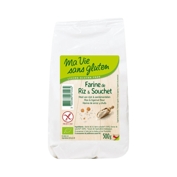 Ma Vie Sans Gluten - Farine de riz et souchet bio - 500g