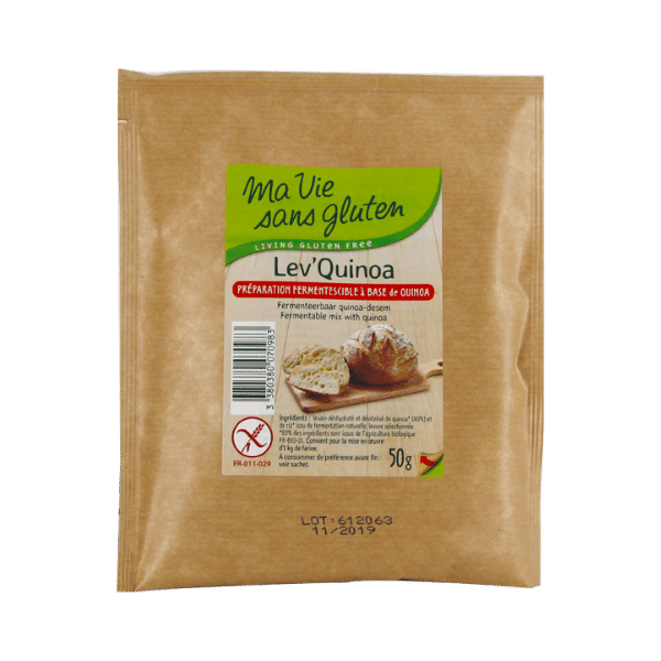 Ma Vie Sans Gluten - Levure de Quinoa - 50g