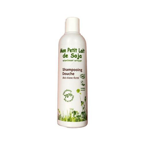 Mon Carré Nat - Shampoing douche bois blanc flotté - Mon Petit Lait de Soja - 250ml