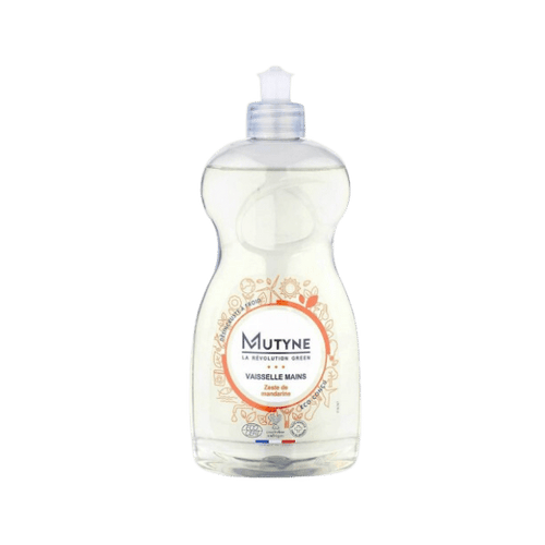 Mutyne - Liquide vaisselle main dégraissant à la mandarine bio - 50cl