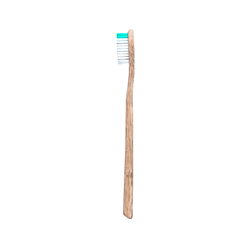 My boo company - Brosse à dent bambou adulte medium vert - x1