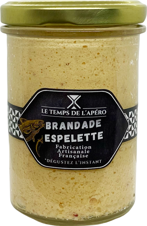 Brandade au piment d'Espelette - 190g