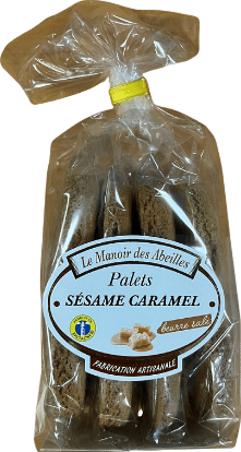 Palets sésame caramel - 160g