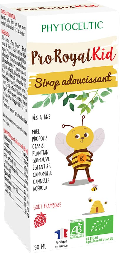 Sirop adoucissant pour enfant bio - 90ml