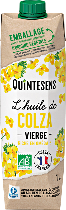 Huile de colza vierge bio - 1L