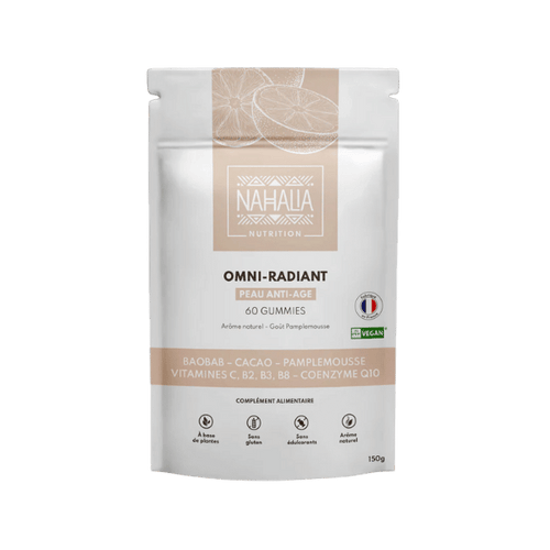 Nahalia - Gummies anti - âge et peau ferme - 60 gummies