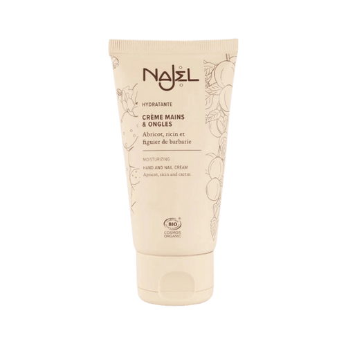 Najel - Crème mains & ongles abricot et figuier de Barbarie bio - 75ml