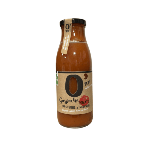 Gaspacho tomate, pastèque et poivron bio - 48cl