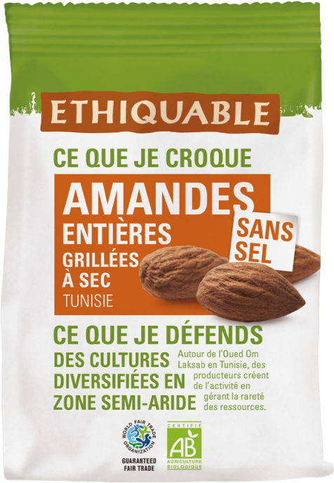 Amandes grillées bio - 100g
