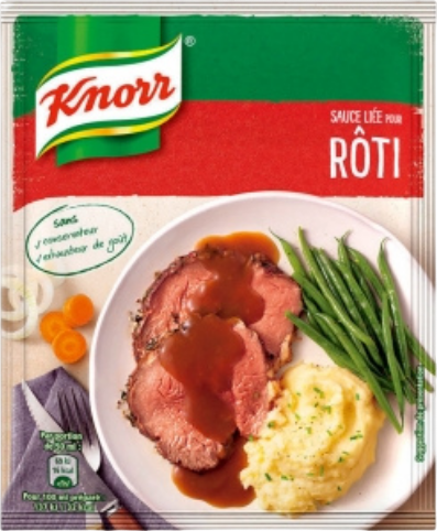Préparation pour sauce liée pour rôti