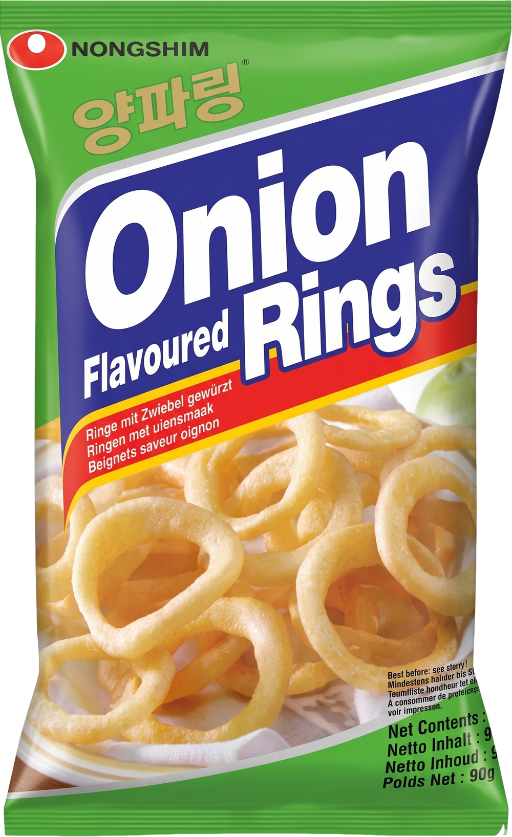Nongshim - Chips d'oignon - 90g  - 8801043216142