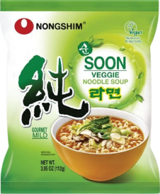 Nongshim - Soupe de nouilles instantanées façon ramen vegan - 112g - 8801043022705