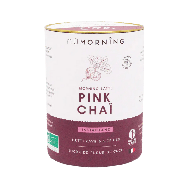 NüMorning - Pink Chaï superfood Latte bio - 125g