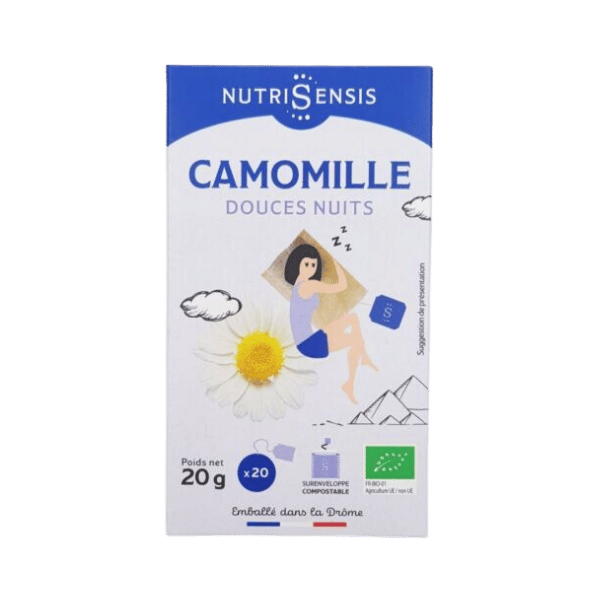 Nutrisensis - Tisane à la camomille bio - 24g