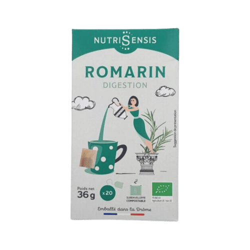 Nutrisensis - Tisane au romarin bio - 24g