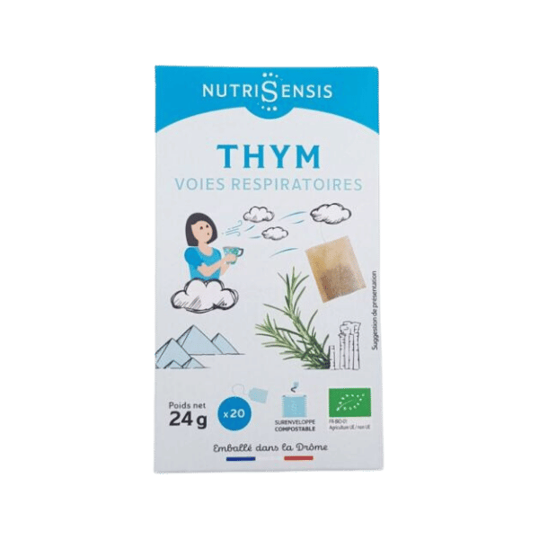 Nutrisensis - Tisanes au thym bio - 24g