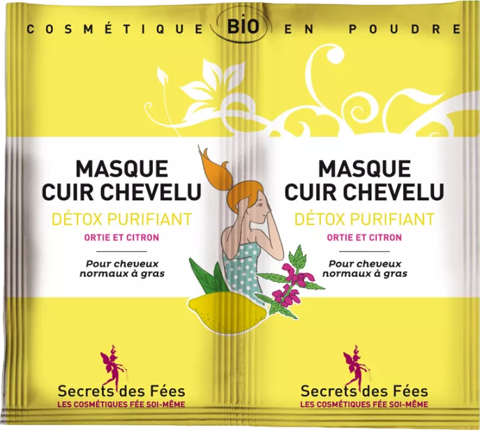 Masque cheveux détox bio - 16g