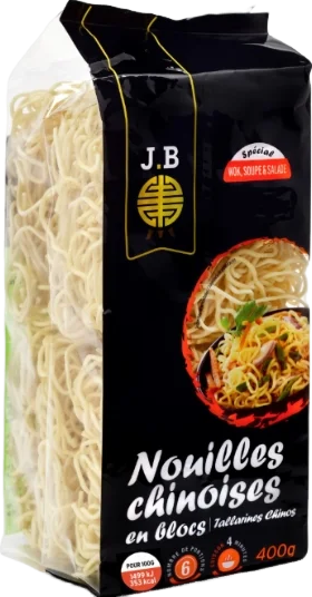 Nouilles chinoises spécial wok soupe & salade