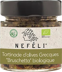 Tartinade d'olives grecques bio - 110g