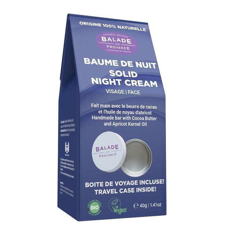 Coffret soin de nuit et boite en aluminium bio - 40g