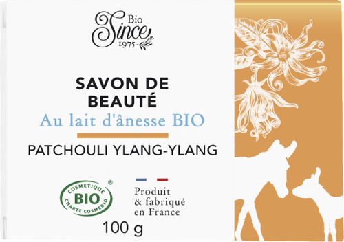 Savon lait d'ânesse bio - 100g