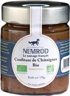 Confiture de châtaignes bio - 170g