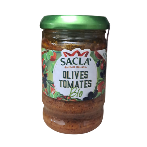 Sauce tomates & olives bio - 190g