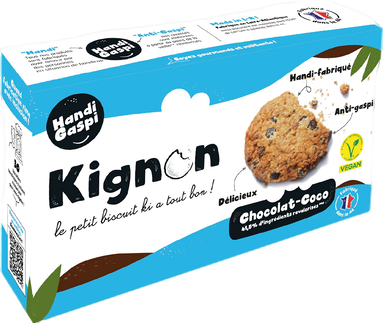 Biscuits chocolat coco handi-gaspi - 120g