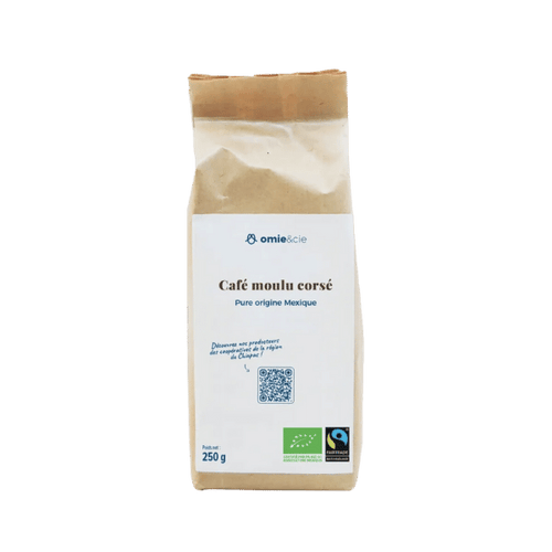 Omie - Café moulu corsé du Mexique bio - 250g