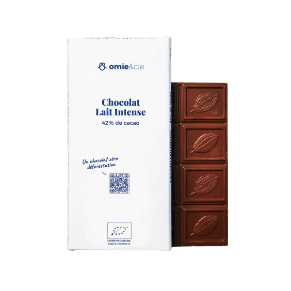 Omie - Chocolat au lait intense 42% bio - 100g