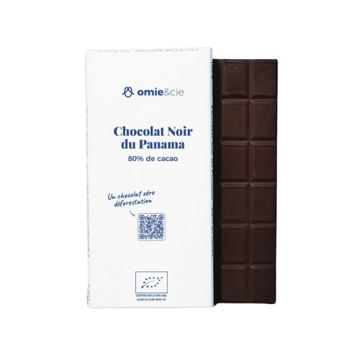 Omie - Chocolat noir du Panama 80% bio - 100g