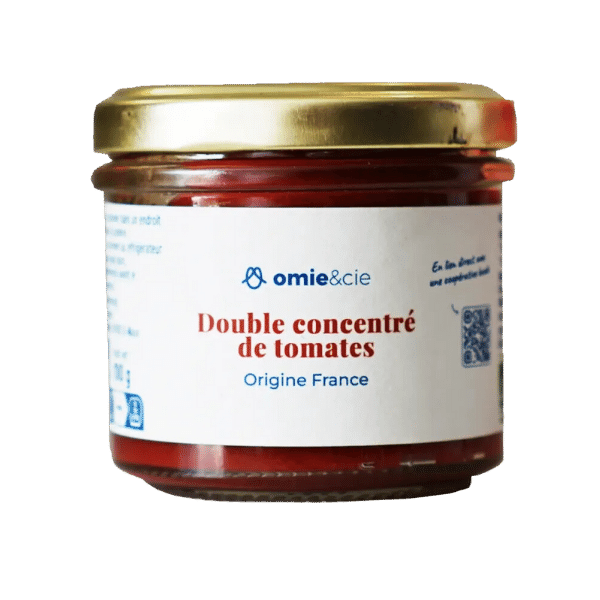 Omie - Double concentré de tomates du sud-ouest bio - 100g