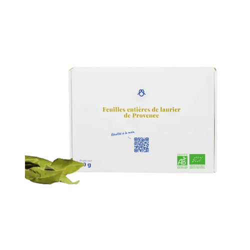 Omie - Feuilles entières de laurier de Provence bio - 20g