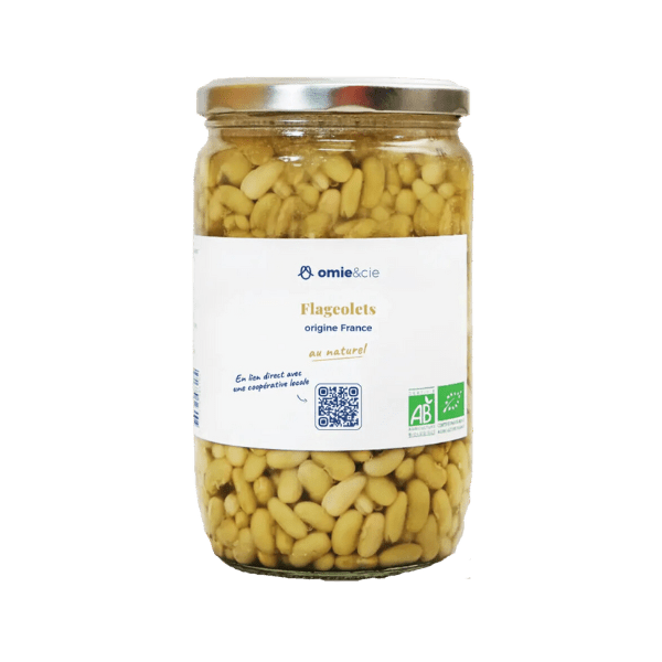 Omie - Flageolets au naturel - 660g