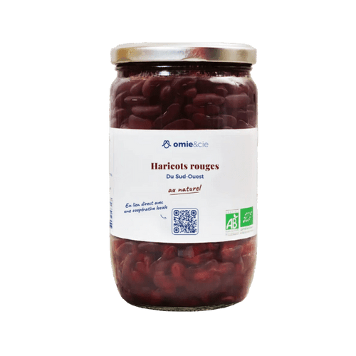 Omie - Haricots rouges au naturel - 660g