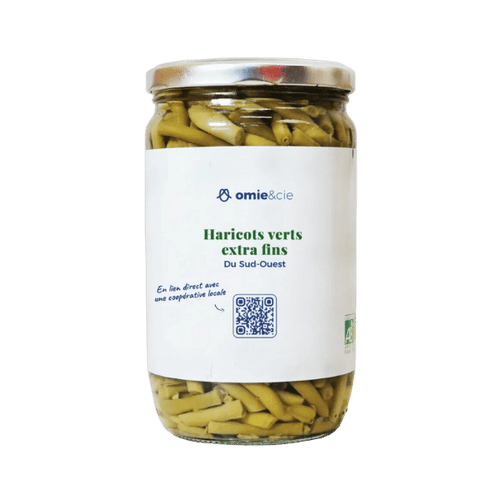 Omie - Haricots verts bio - 660g