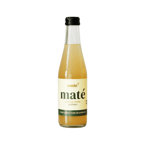 Omie - Infusion pétillante maté pomme et citron bio - 25cl